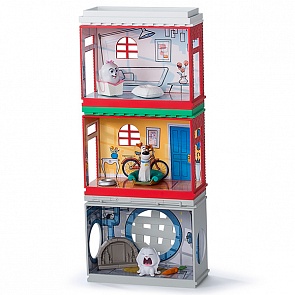 Игрушка Secret Life of Pets - Тайная жизнь домашних животных - Апартаменты и фигурка героя (Spin Master, 72819)